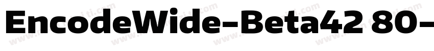 EncodeWide-Beta42 80字体转换